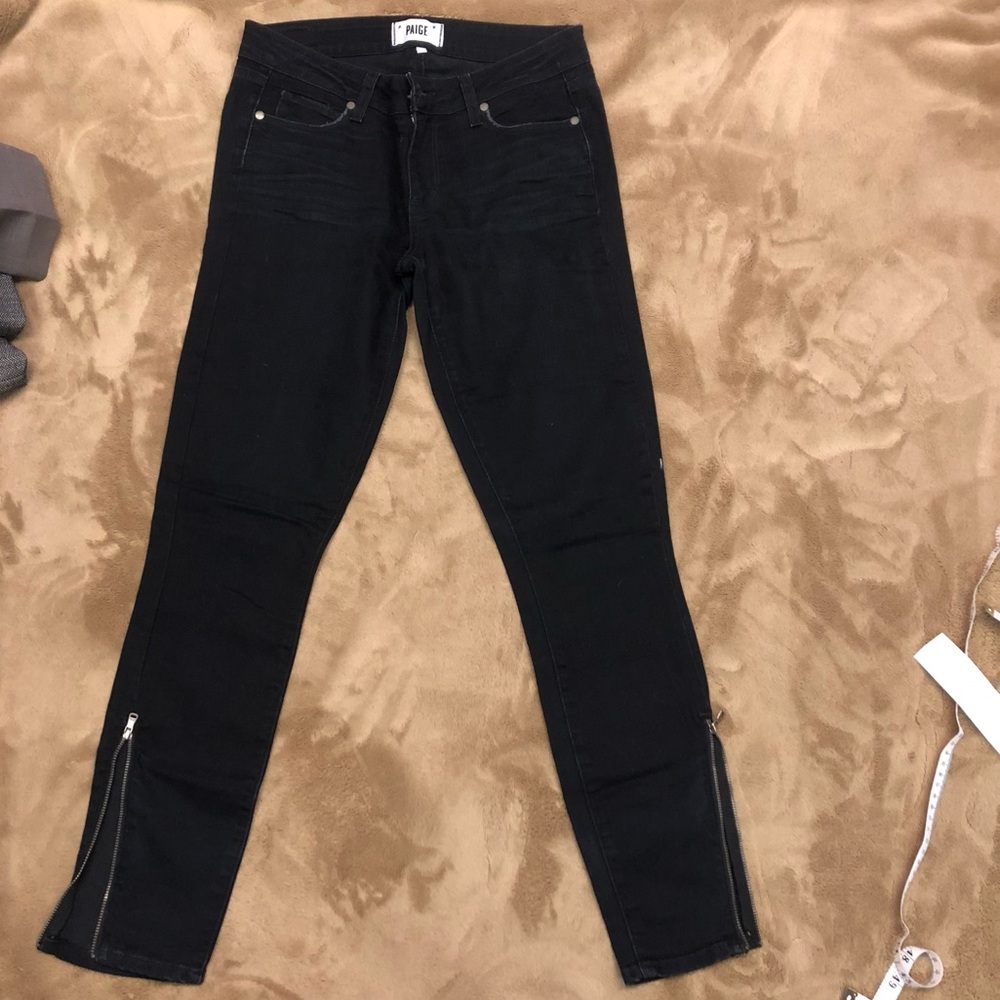 PAIGE | Skinny Jeans Verdugo Ankle Size 27 Black